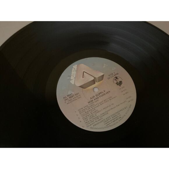 VINTAGE VINYL RECORD - AIR SUPPLY: NOW AND FOREVER - Picture 8 of 8